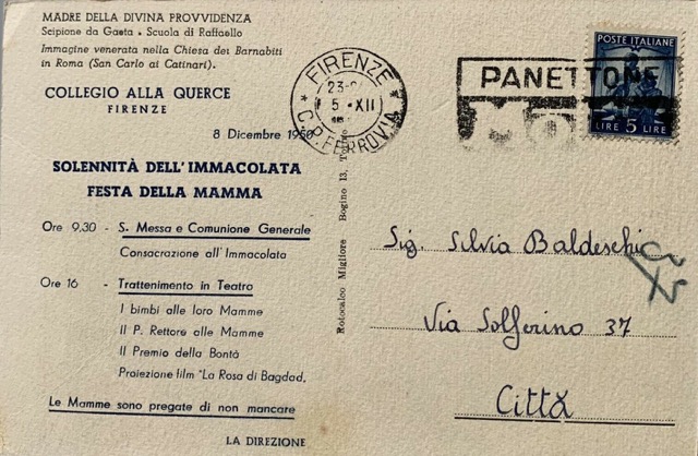 Festa della Mamma 1950