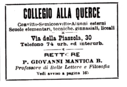 Pubblicità Collegio 1912 - 3