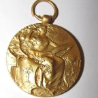 Medaglia oro premio per alunni