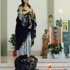 Madonnina portata nella parrocchia via D.Compagni 2015