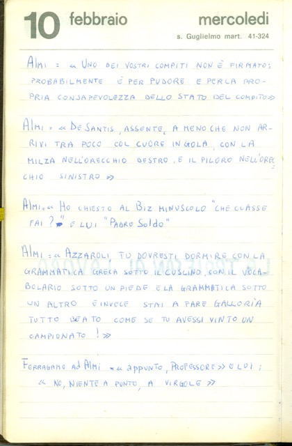 10 febbraio 73