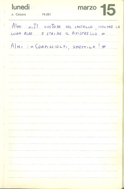 15 marzo 73