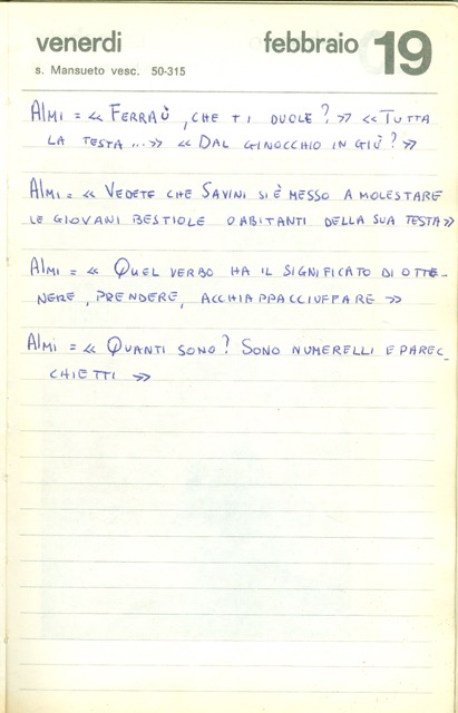 19 febbraio 73