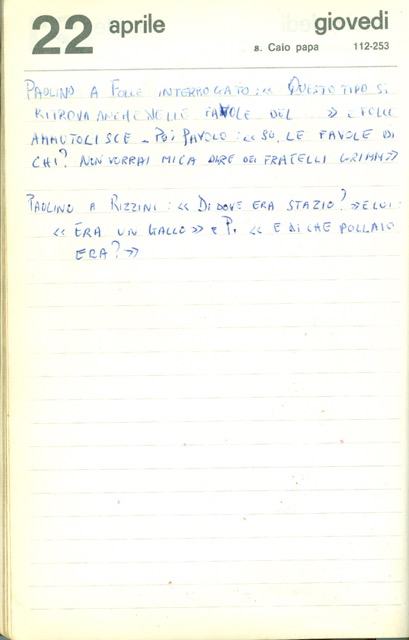 22 aprile 73