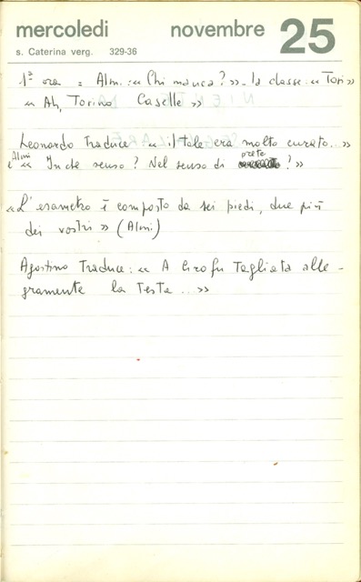 25 novembre 72