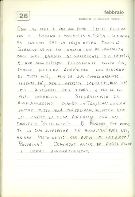 26 febbraio