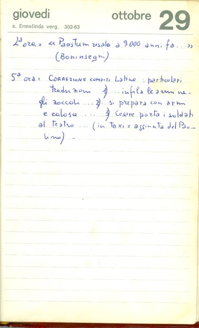 29 ottobre 72