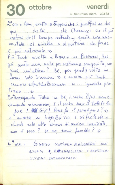 30 ottobre 72