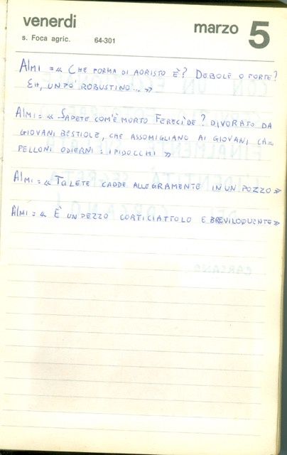 5 marzo 73