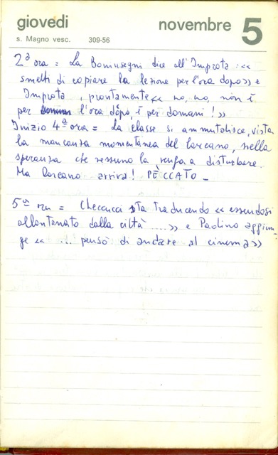 5 novembre 72