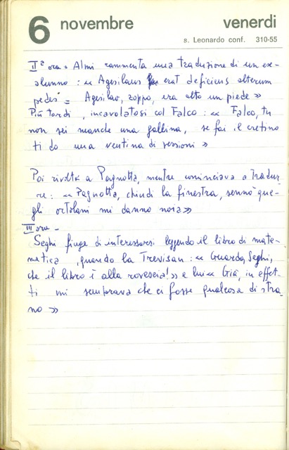 6 novembre 72