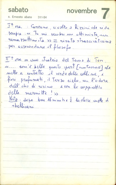 7 novembre 72