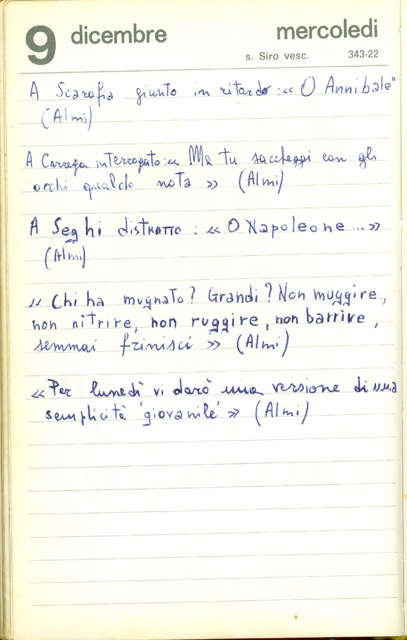 9 dicembre 72