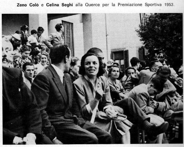 Zeno Colò e Celina Seghi alla Querce