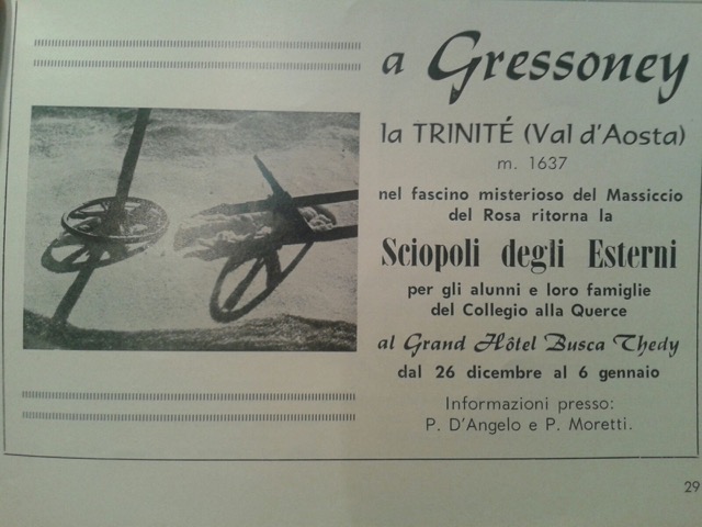 Sciopoli 1970 - Gressoney la Trinité